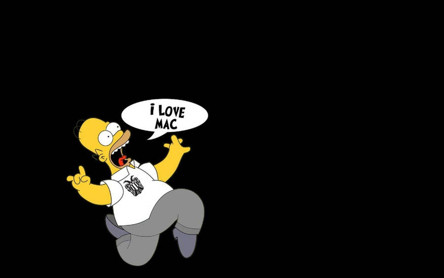 Cool Simpsons Laptop Lock Screen Wallpaper