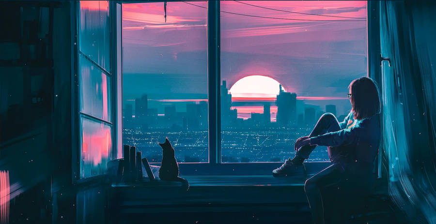 Cooling Off And Getting Ready For An Adventure Wallpaper