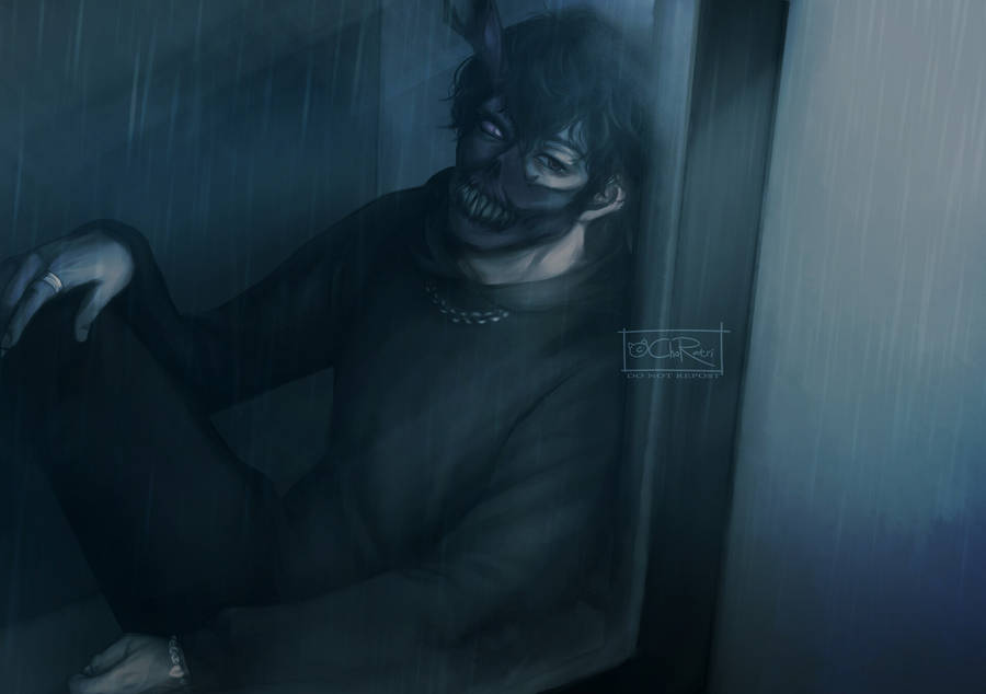 Corpse Husband Agoraphobic Art Wallpaper