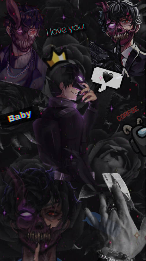 Corpse Husband Black Aesthetic Pictures Wallpaper