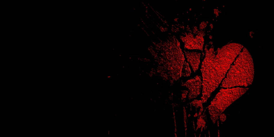 Cracked Heart Broken 4k Wallpaper