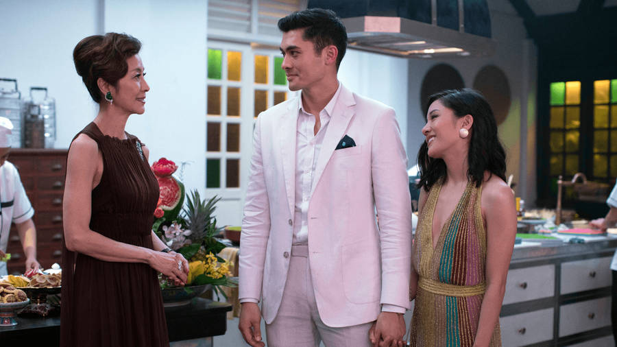 Crazy Rich Asians Movie Kitchen Scene Wallpaper