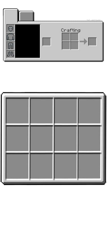 Create And Manage Your Inventory In Minecraft Wallpaper