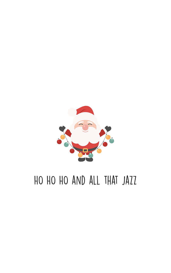 Create Holiday Cheer With A Funny Christmas Iphone Wallpaper