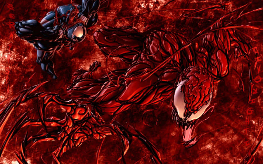 Creeping Chaos: Carnage, The Arachnid Avenger Wallpaper