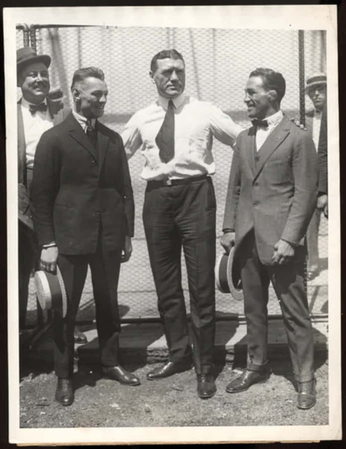 Crique, Jack O'brien And Johnny Dundee's Old Photo Wallpaper