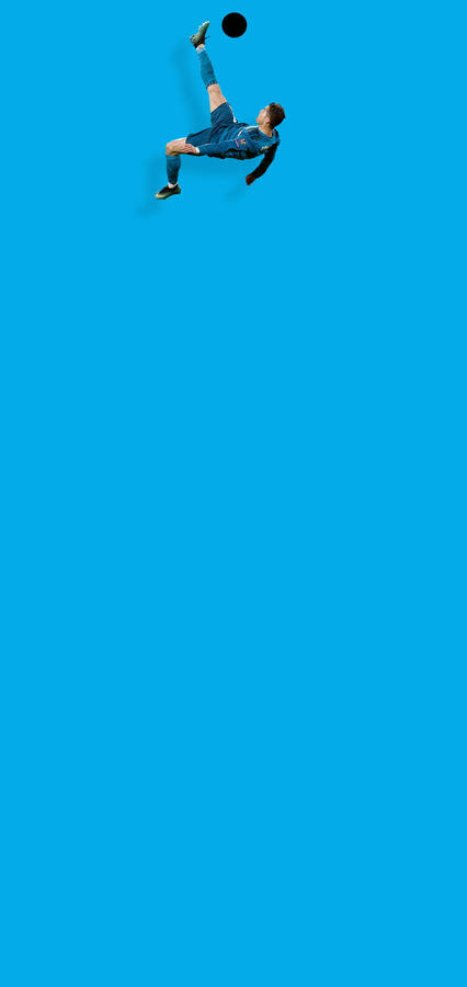 Cristiano Ronaldo Bicycle Kick Hd Football Wallpaper