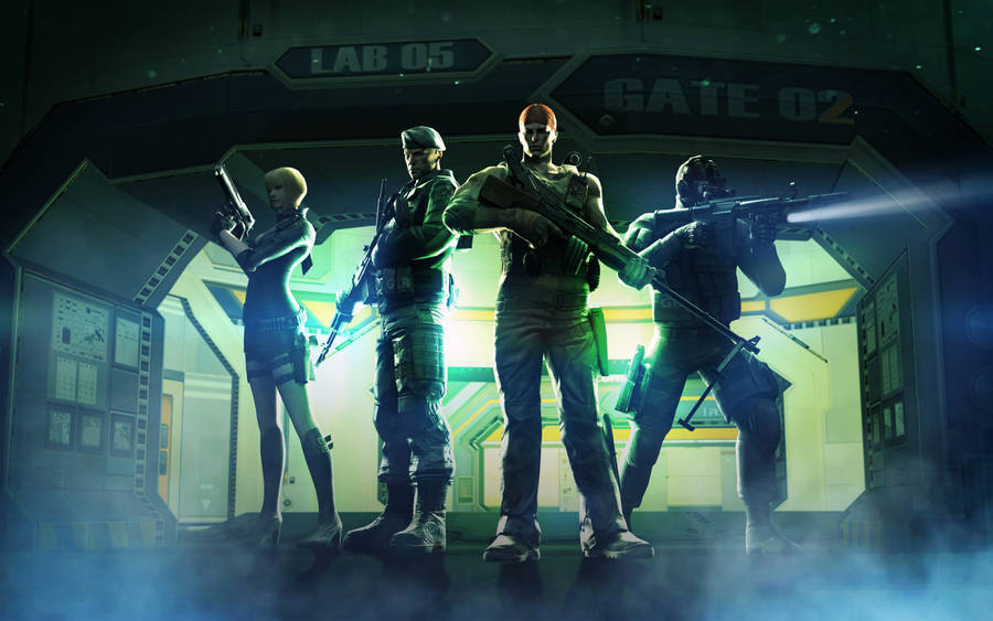 Crossfire Game Laboratory Wallpaper