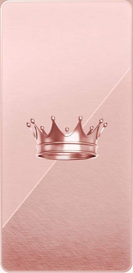 Crown Rose Gold Iphone Wallpaper
