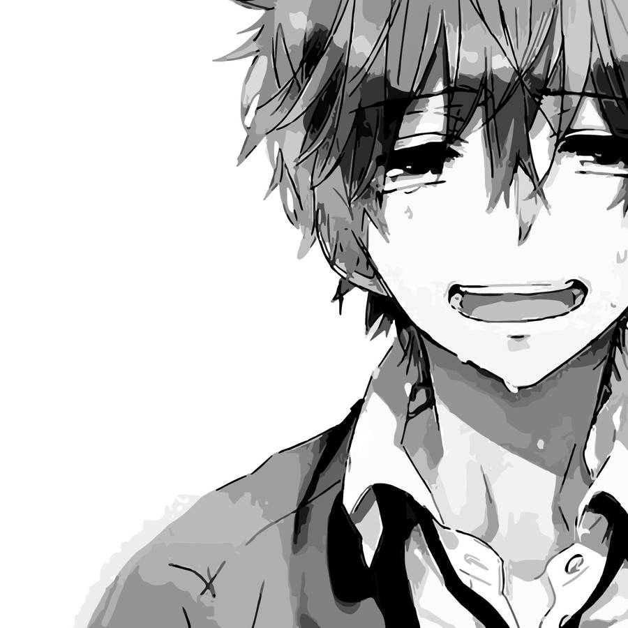 Crying Boy Smile Wallpaper