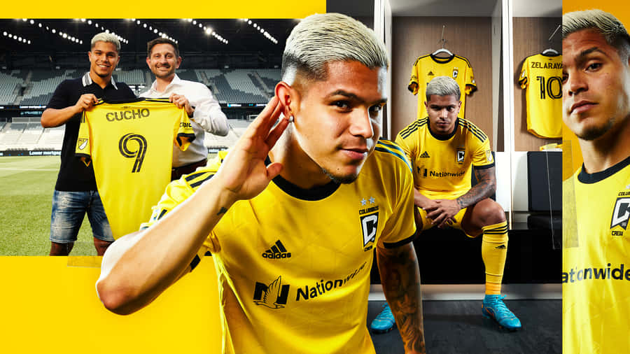 Cucho Hernandez Showing Masterclass In Football Wallpaper