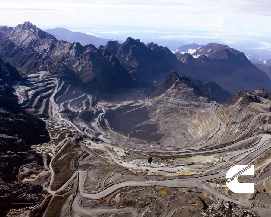 Cummins Vast Mining Quarry Wallpaper