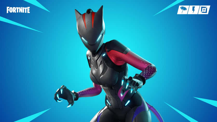 Custom Lynx Skin In Fortnite Wallpaper