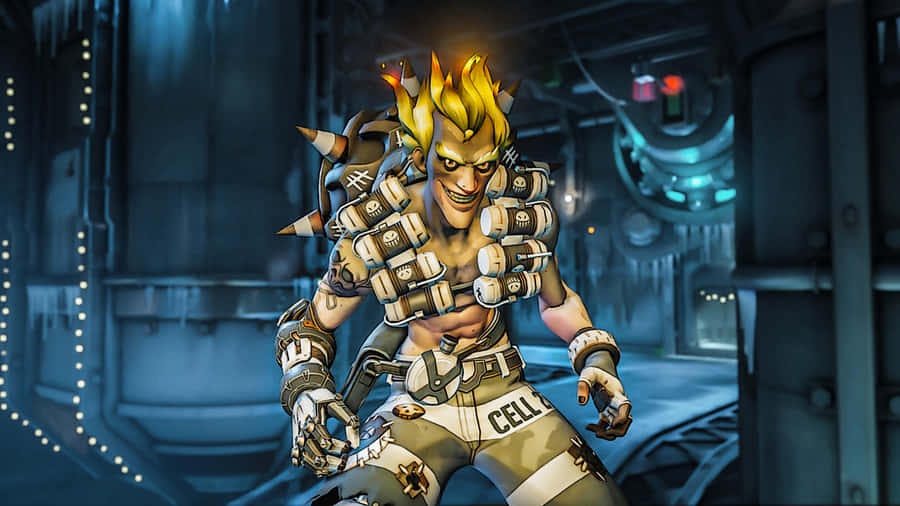 Cut The Wires, Blow It Up, Watch The Fireworks - Junkrat Wallpaper