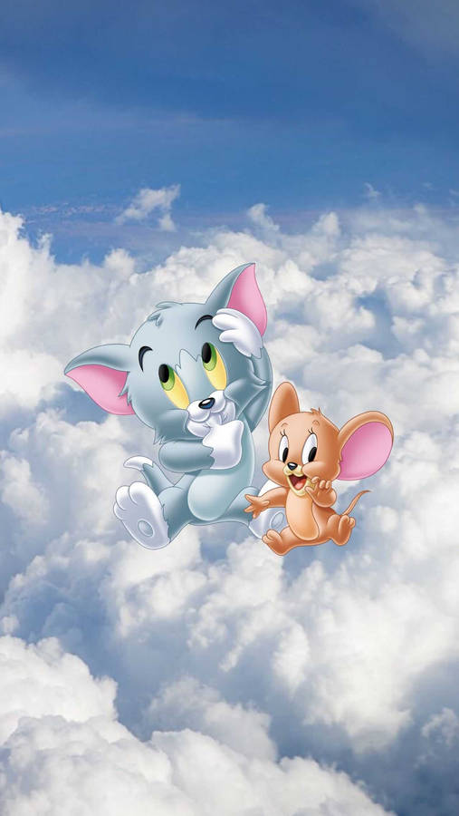 Cute Baby Tom And Jerry 4k Wallpaper