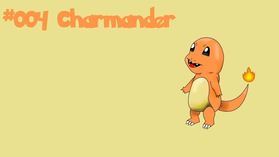 Cute Charmander Evolving Wallpaper