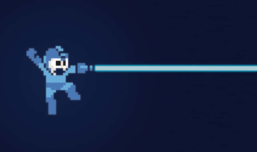 Cute Gaming Mega Man Wallpaper