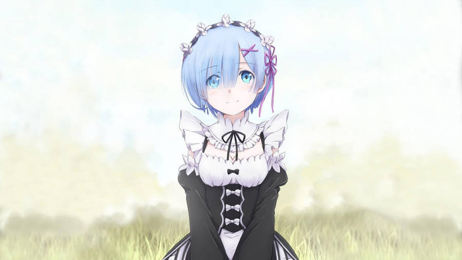 Cute Girl Anime Rem Wallpaper