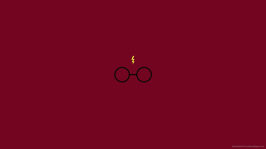 Cute Harry Potter Glasses Lightning Wallpaper