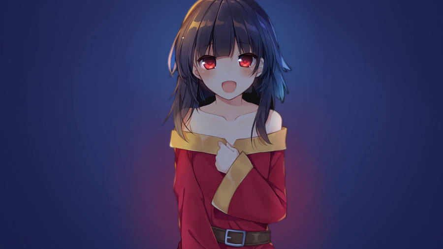 Cute Konosuba Megumin Wallpaper