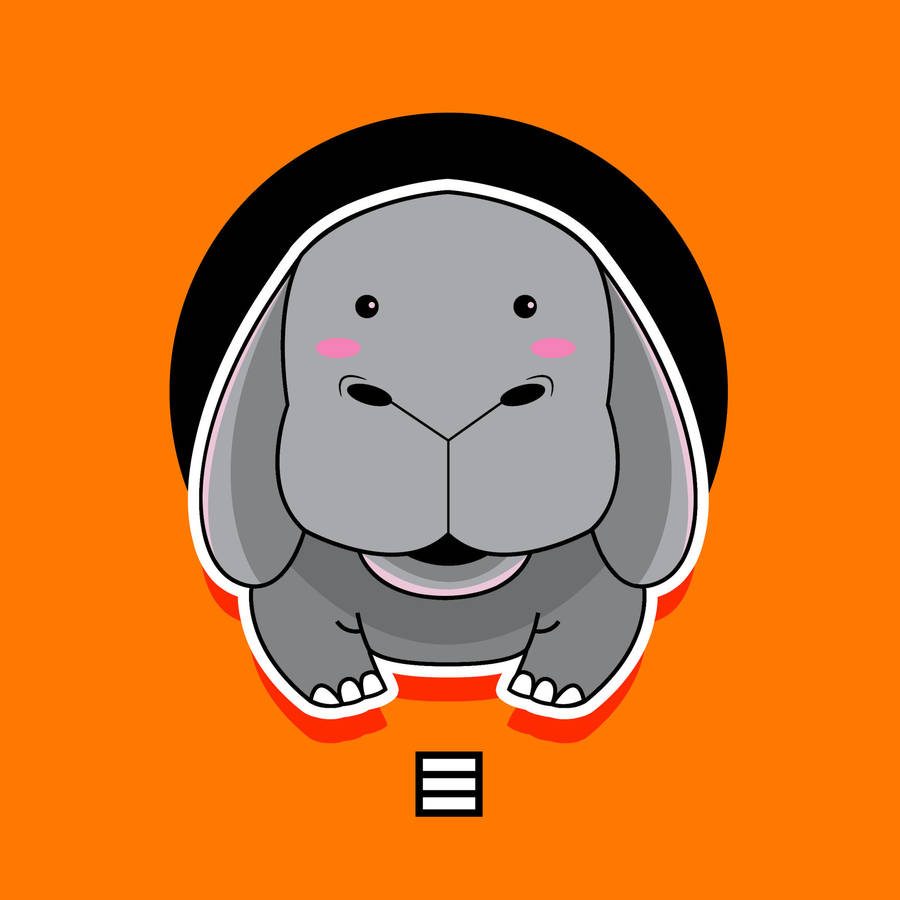 Cute Okja Vector Wallpaper