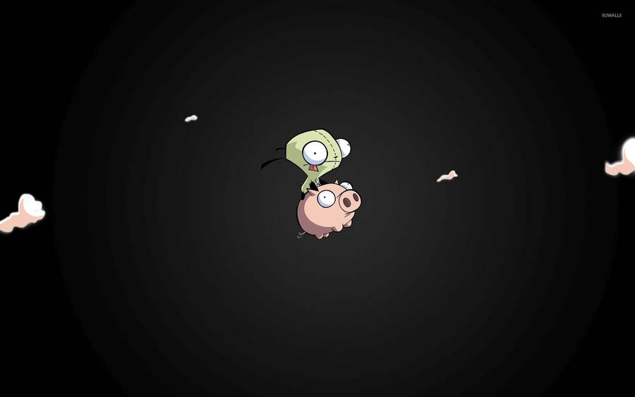 Cute Pig Invader Zim Wallpaper