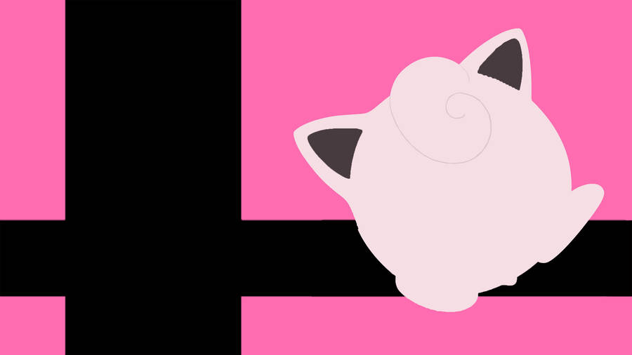 Cute & Pink Jigglypuff! Wallpaper