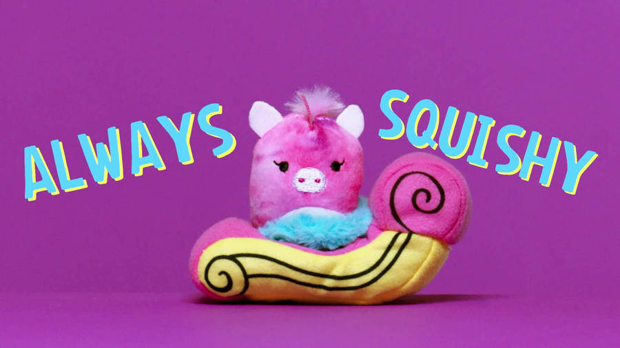 Cute Purple Marsmallow Wallpaper