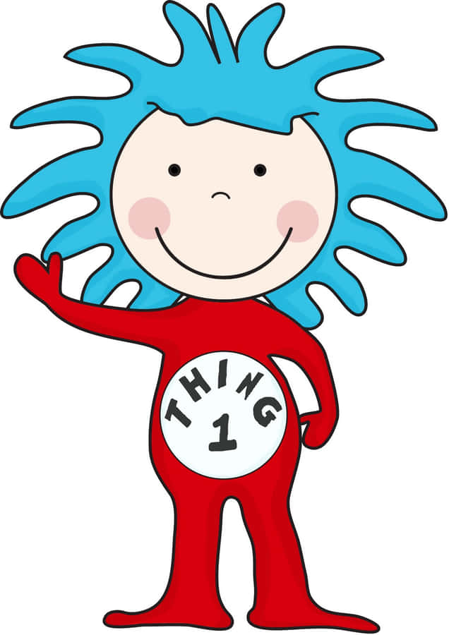 Cute Thing 1 Cartoon Wallpaper