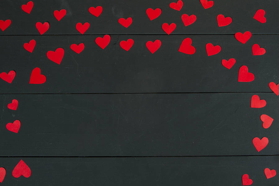 Cute Valentine's Day Heart Arch Wallpaper