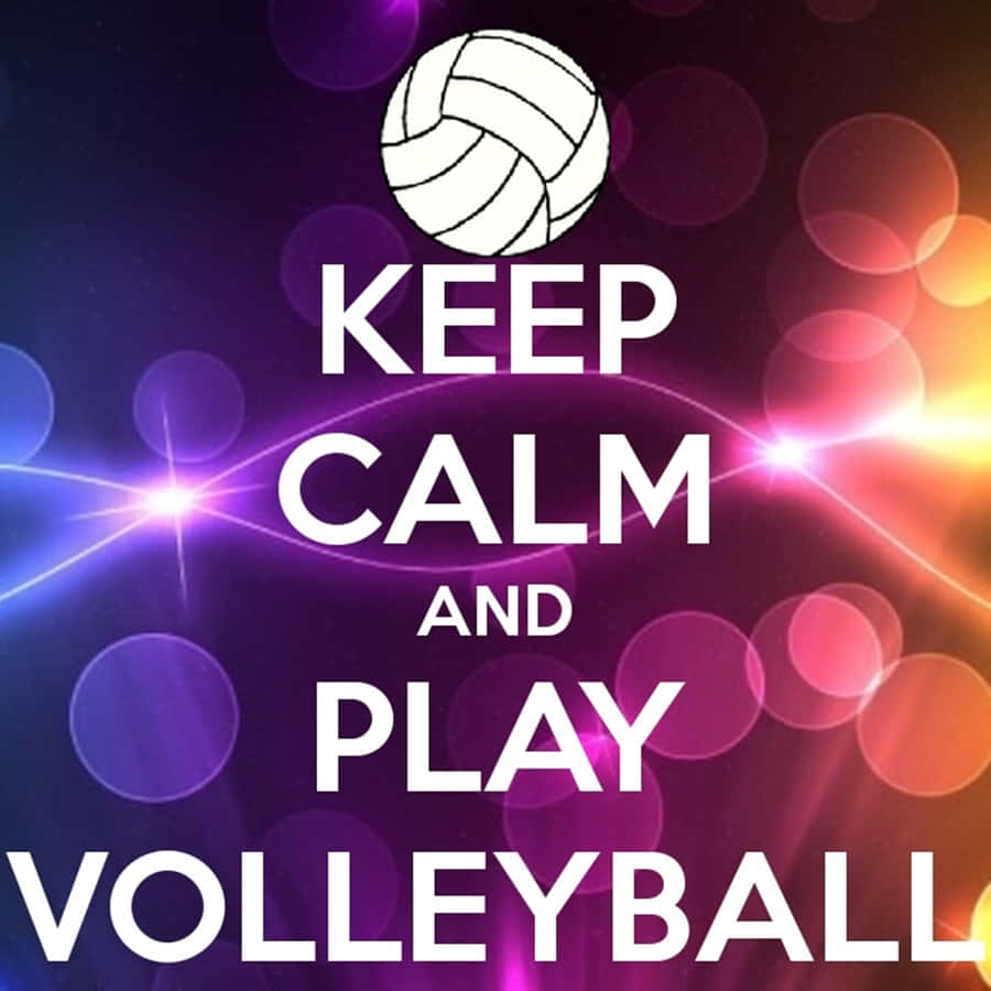 Cute Volleyball Quote Wallpaper