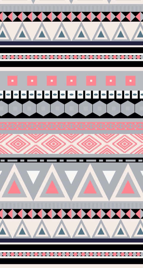 Cute Western Pattern Mobile Wallpaper