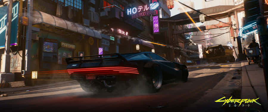 Cyberpunk 3440x1440 Screen Theme Wallpaper