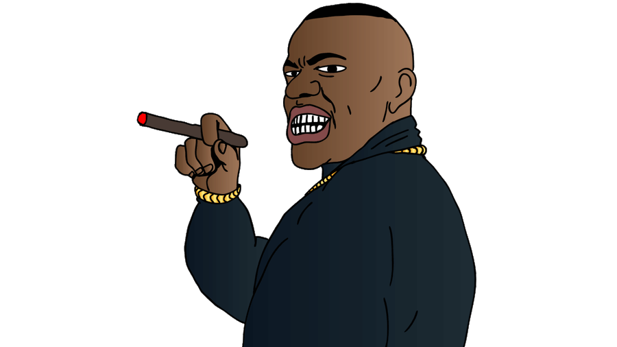 Dababy Cartoon – Come Be A Part Of The Good Vibes! Wallpaper