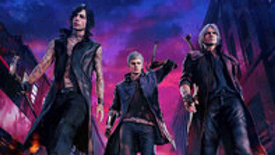 Dante Returns In Devil May Cry 5 Wallpaper