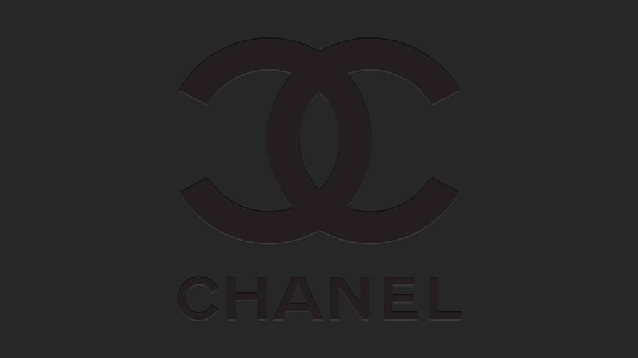 Dark Aesthetic Chanel Logo Wallpaper
