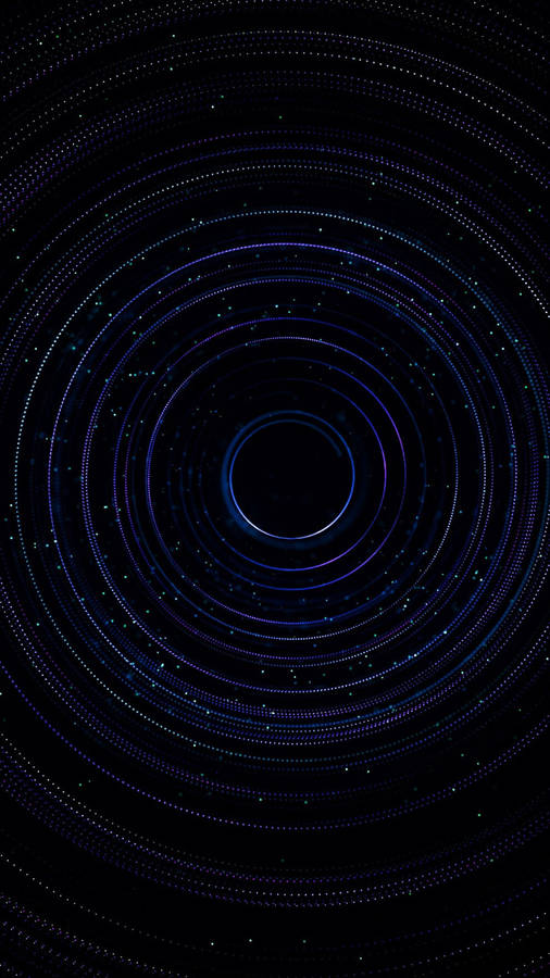 Dark Android Black Hole Wallpaper
