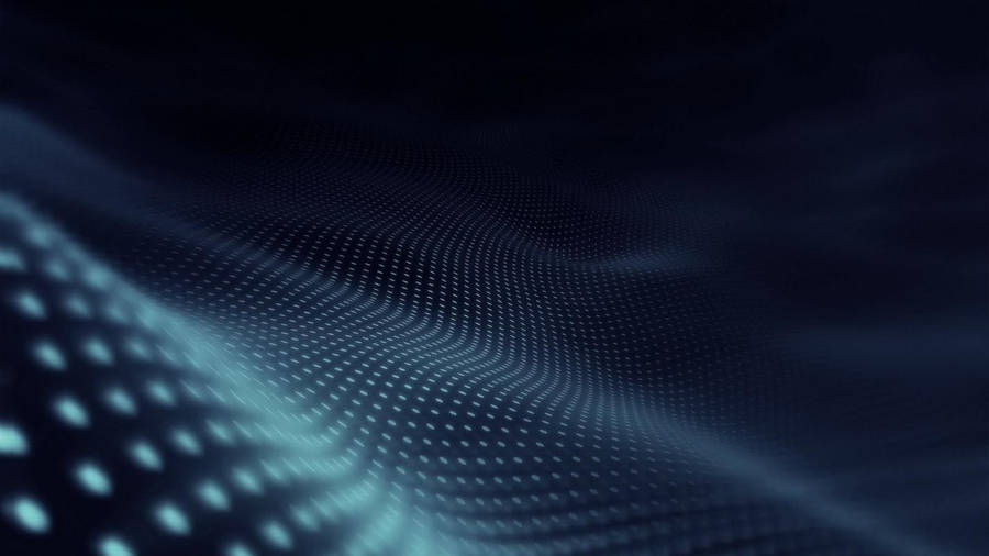 Dark Blue Futuristic Technology Wallpaper