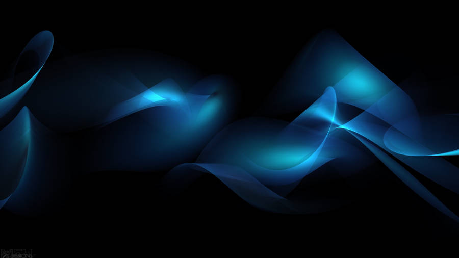 Dark Blue Waves 4k Ultra Hd Wallpaper