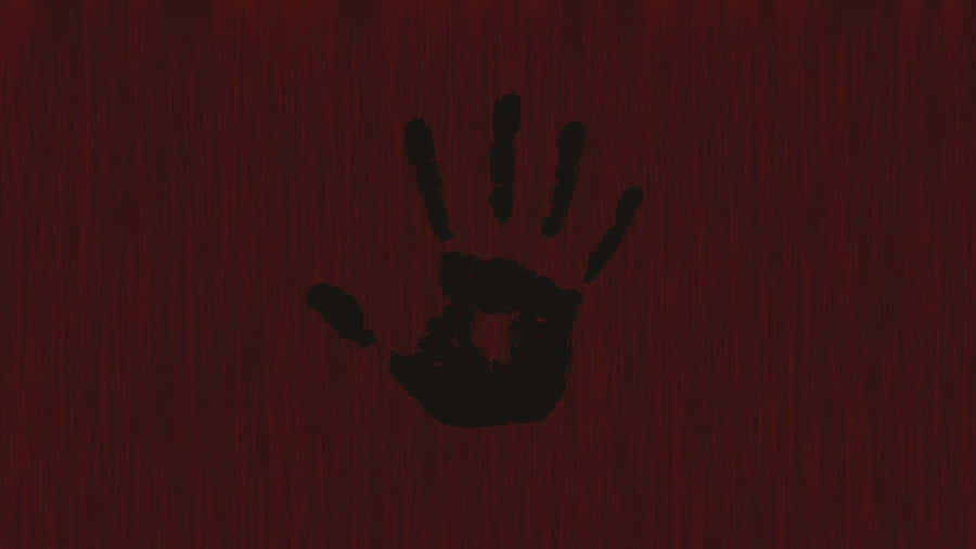 Dark Brotherhood Symbol On Red Wallpaper