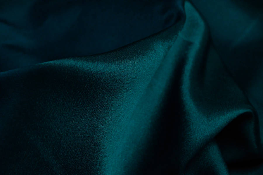 Dark Green Silk Wallpaper