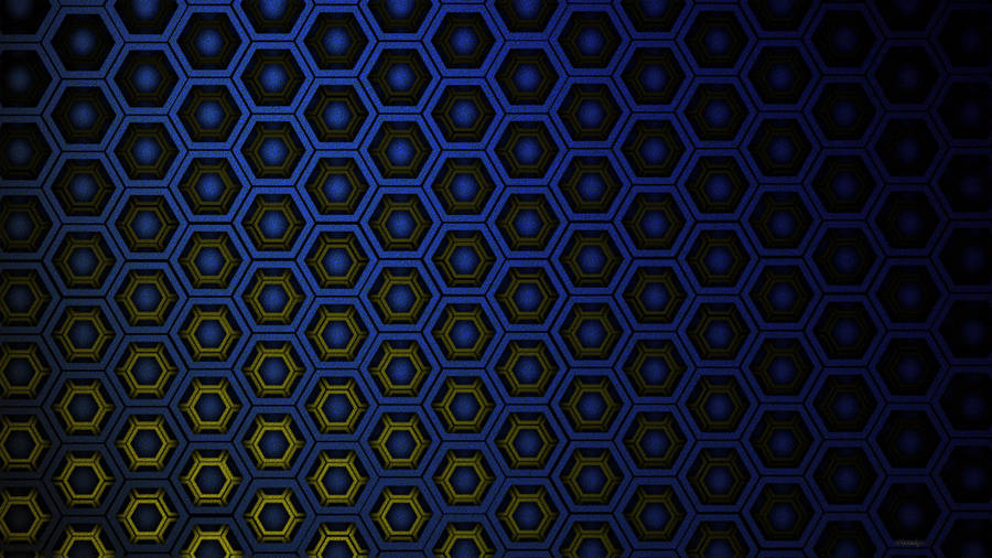 Dark Hexagon Layers Wallpaper