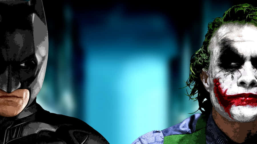 Dark Knight Joker In 4k Ultra Hd With Batman Wallpaper