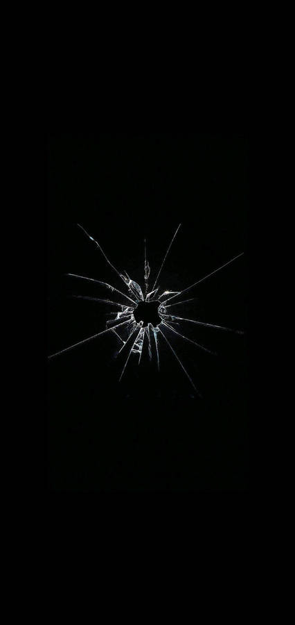 Dark Phone Bullet Hole Wallpaper