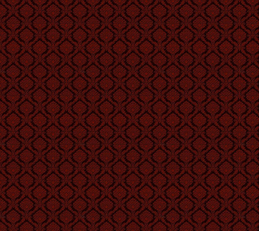 Dark Red Vintage Gucci Pattern Wallpaper