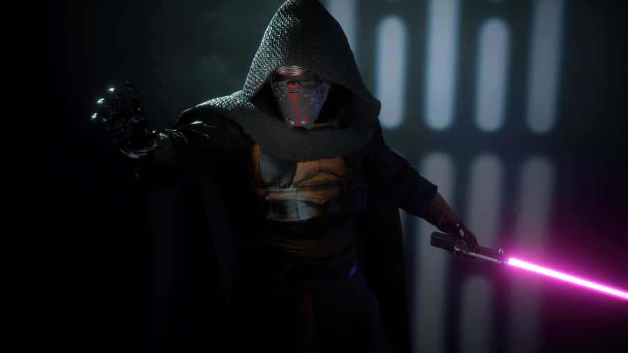 Darth Revan 4k Pink Lightsaber Wallpaper