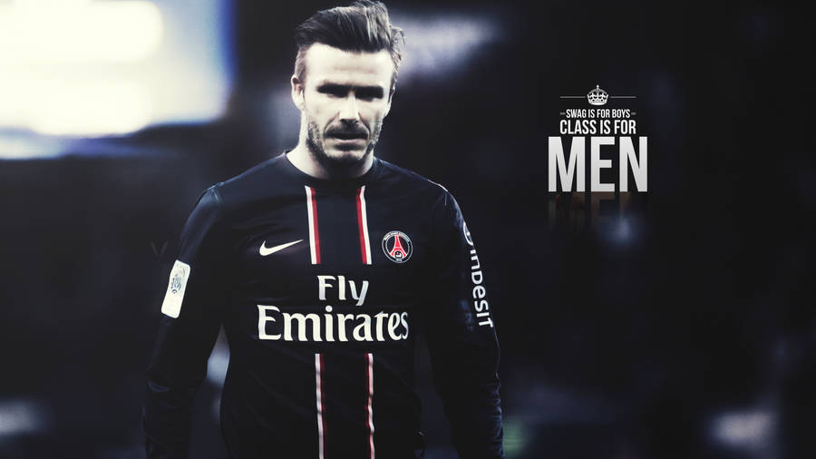 David Beckham - Soccer Superstar Wallpaper