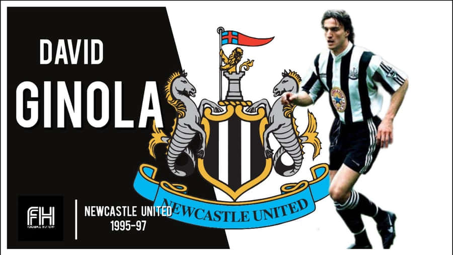 David Ginola Newcastle United Fc 1995 Wallpaper