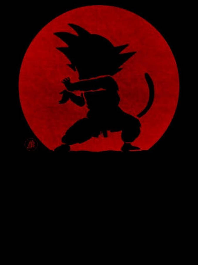 Dbz Logo Iphone Screen Design Wallpaper
