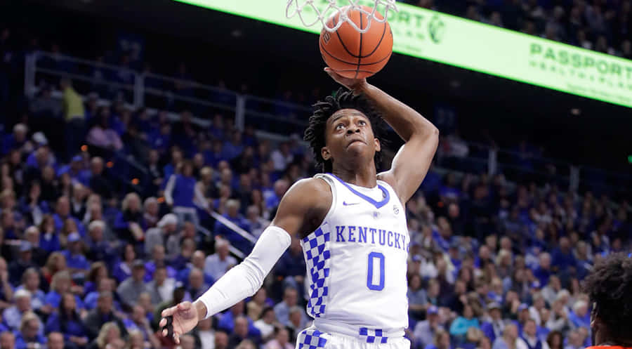 De'aaron Fox Kentucky Wildcats Dunk Wallpaper